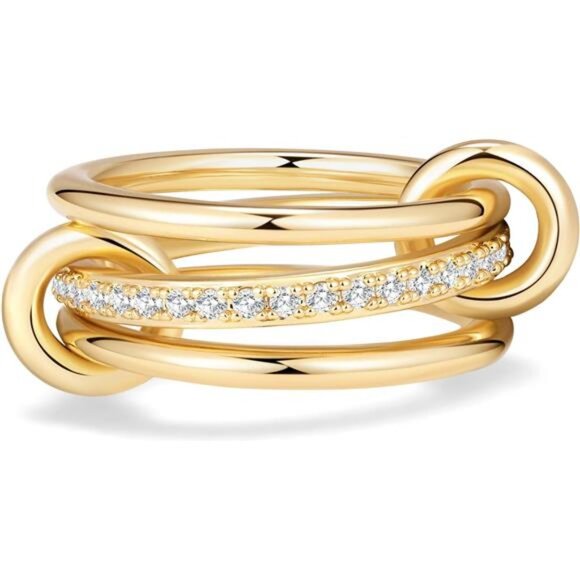 Stackable Rings for Women - Non Tarnish Rings Set, Perfect for Women - Picture 1 of 4